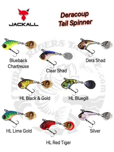 Jackall deracoup tail spinner - jackall,